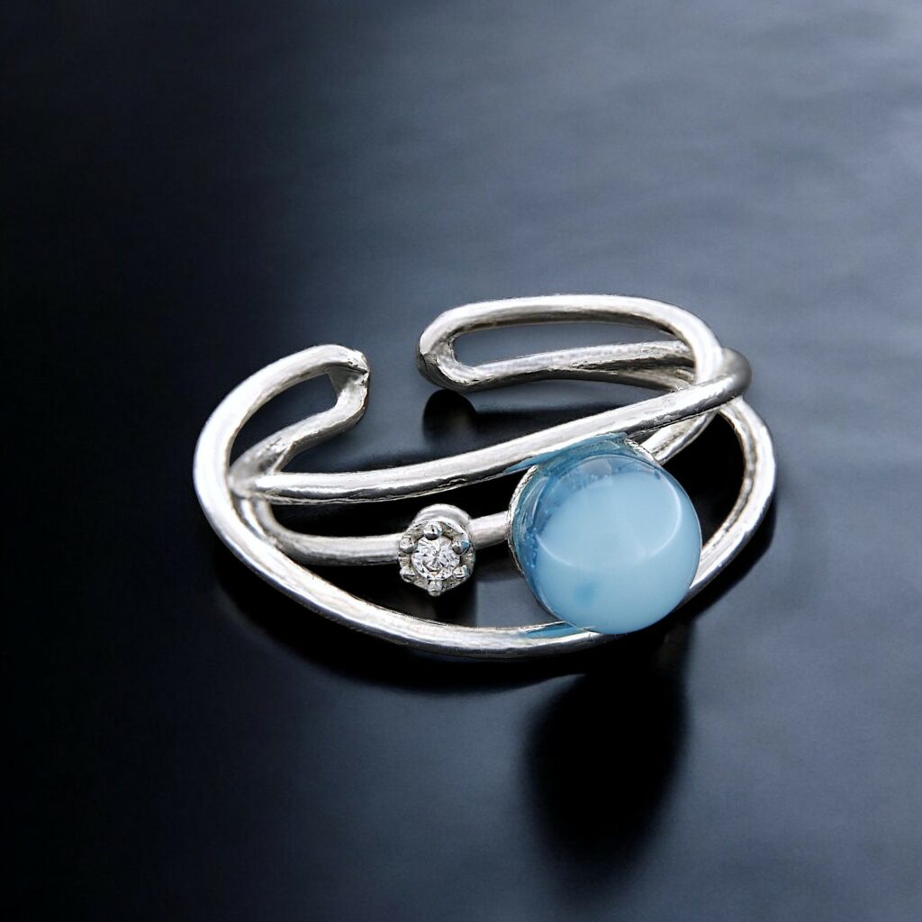 Anello "Notti d'Agosto" Blu Edition