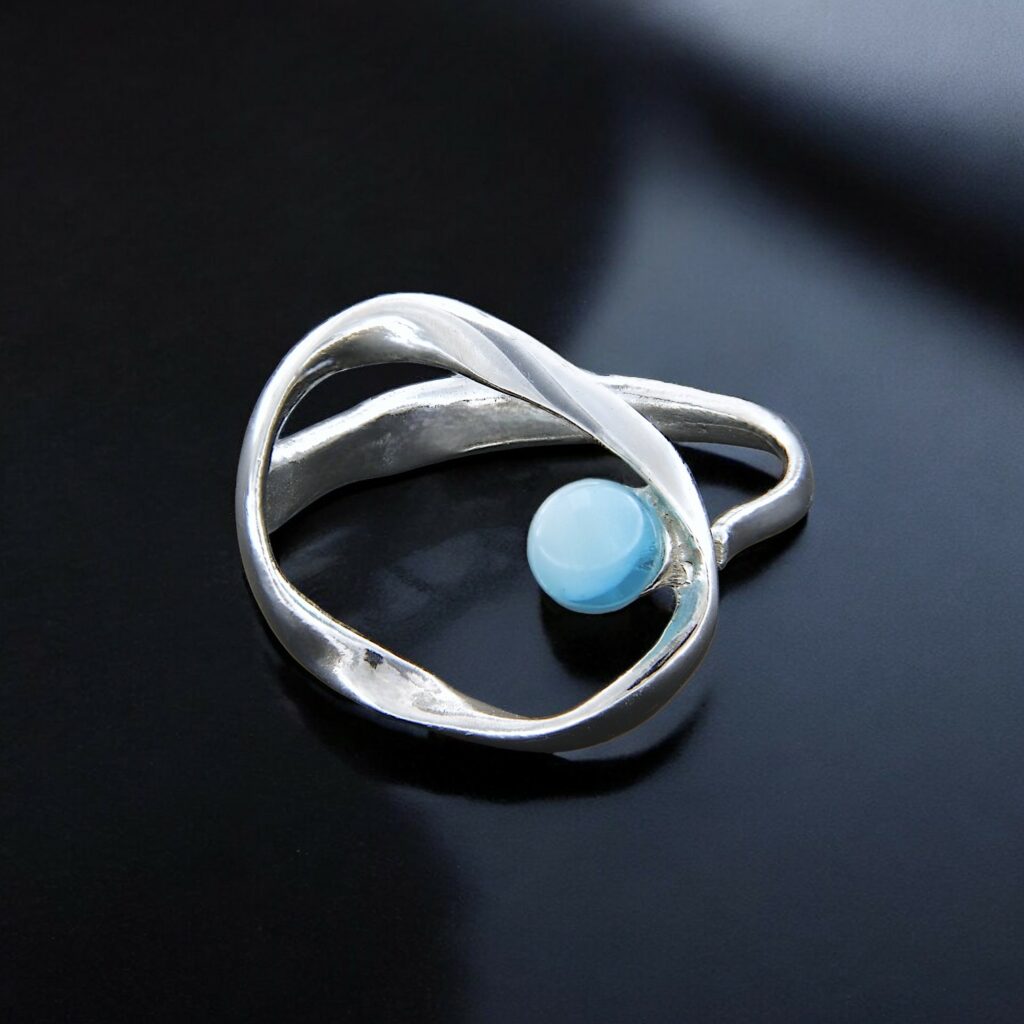 Anello "Onda" Blu Edition