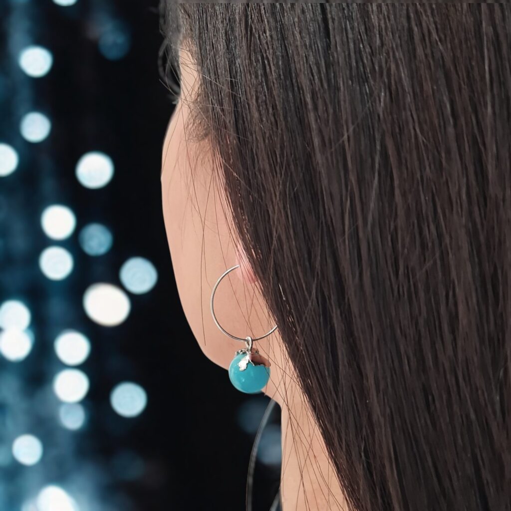 Orecchini "Campanella Elba" Blu Edition