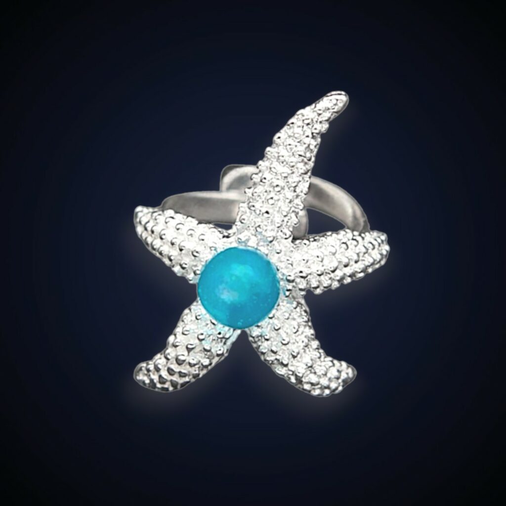 Anello "Stella Marina" Blu Edition