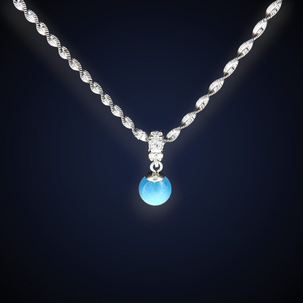 Collana "Elica" Blu Edition