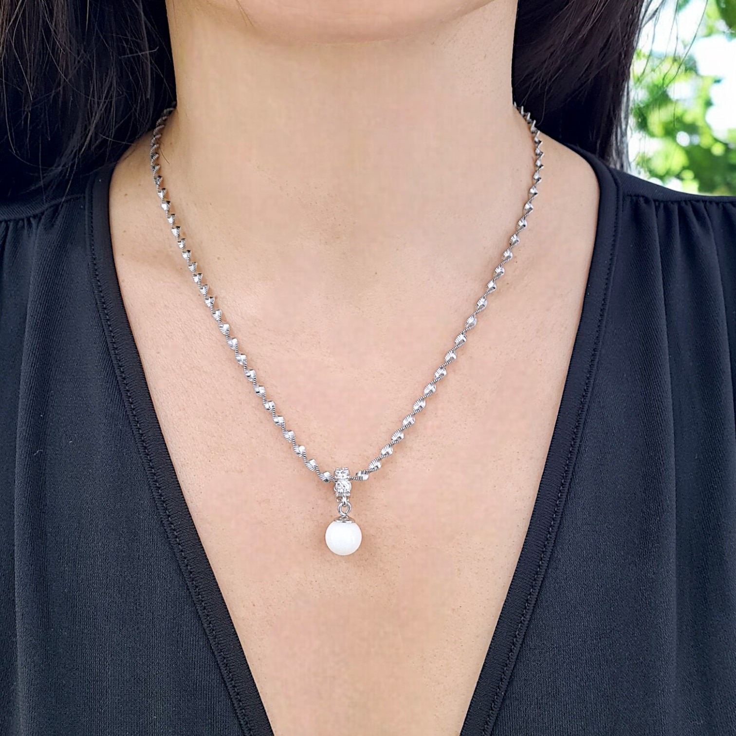 collana elica classic argento