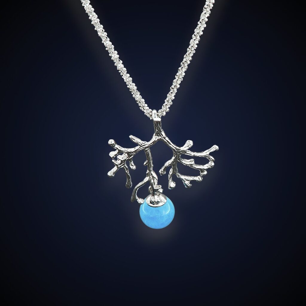Collana "Corallo" Blu Edition
