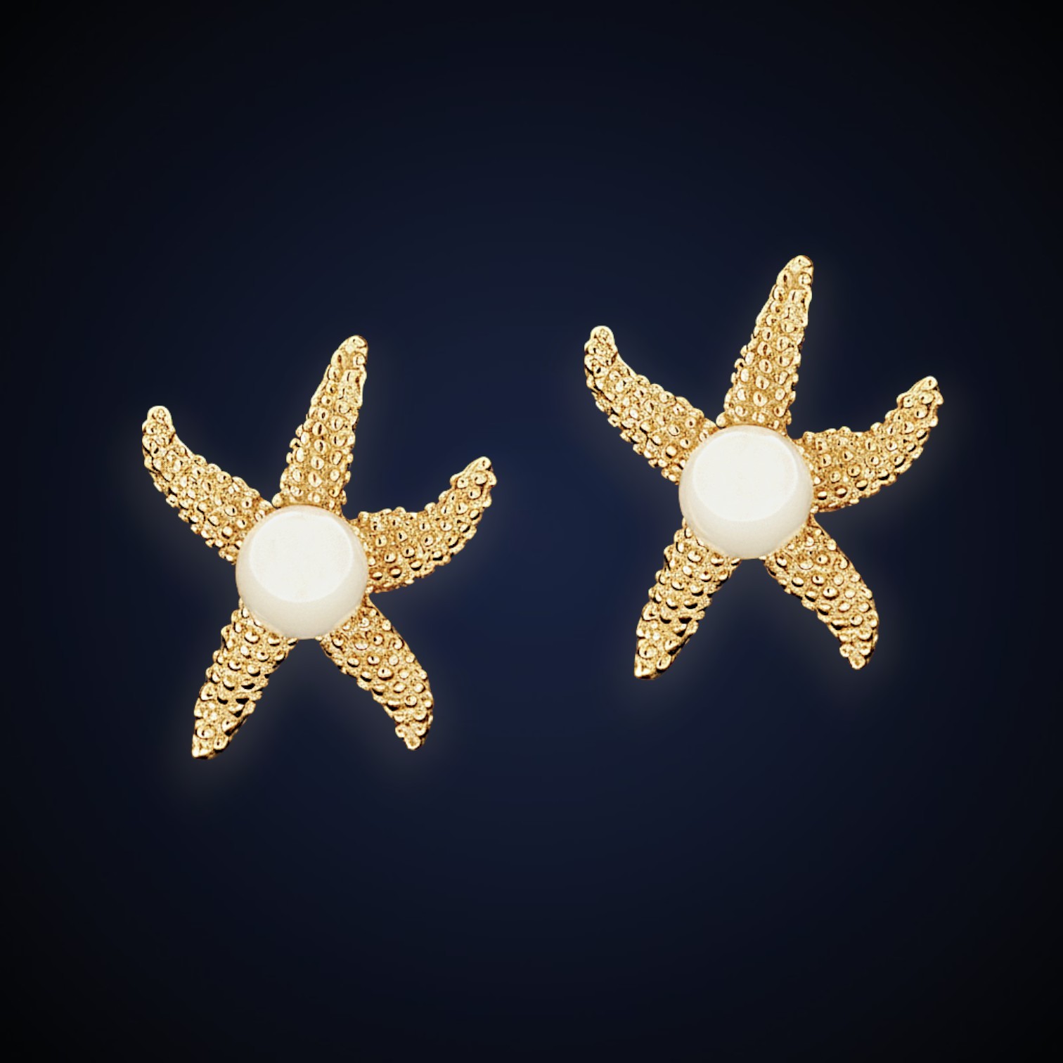 Orecchini Lobo "Stella Marina" Classic Dorati