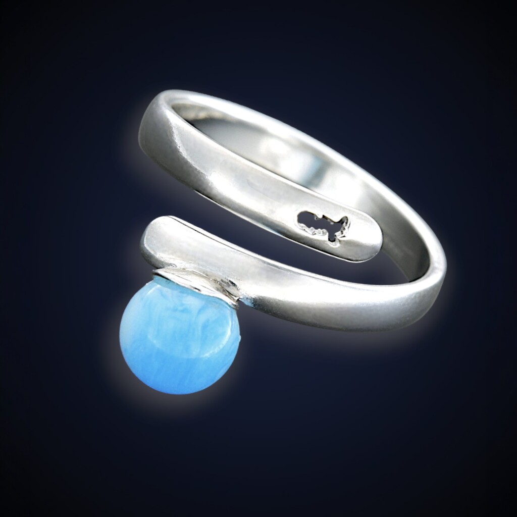 Anello "Vortice" Blu Edition