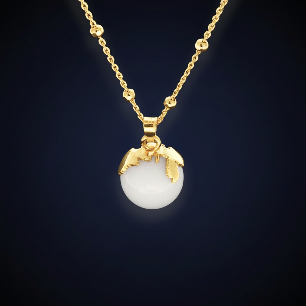 collana intercalata classic arg. dorato