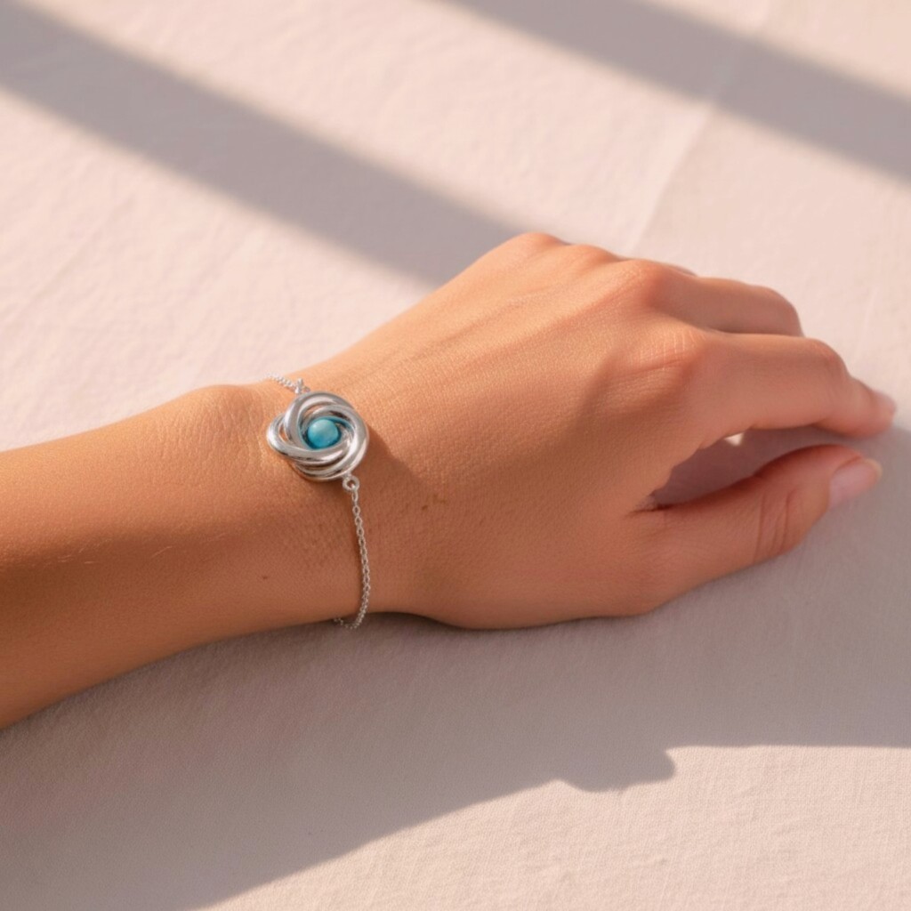 Bracciale "Nodo" Blu Edition