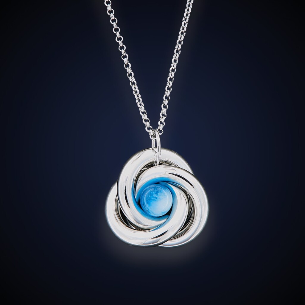 Collana "Nodo" Blu Edition